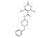 N-(1-benzylpiperidin-4-yl)-4,6-dimethyl-2-oxo-1,2,3,4-tetrahydropyrimidine-5-carboxamide