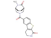 6-{[(1S*,5R*)-6-methyl-7-oxo-3,6-diazabicyclo[3.2.2]non-3-yl]carbonyl}-3,4-dihydro[1]benzothieno[2,3-c]pyridin-1(2H)-one