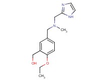 (2-ethoxy-5-{[(1H-imidazol-2-ylmethyl)(methyl)amino]methyl}phenyl)methanol