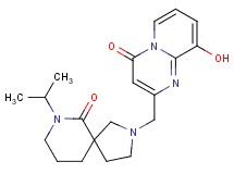 9-hydroxy-2-[(7-isopropyl-6-oxo-2,7-diazaspiro[4.5]dec-2-yl)methyl]-4H-pyrido[1,2-a]pyrimidin-4-one