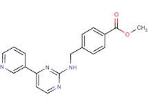 methyl 4-({[4-(3-pyridinyl)-2-pyrimidinyl]amino}methyl)benzoate