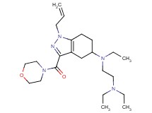 N-[1-allyl-3-(4-morpholinylcarbonyl)-4,5,6,7-tetrahydro-1H-indazol-5-yl]-N,N',N'-triethyl-1,2-ethanediamine