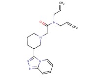 N,N-diallyl-2-(3-[1,2,4]triazolo[4,3-a]pyridin-3-ylpiperidin-1-yl)acetamide