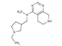 N-[(1-ethylpyrrolidin-3-yl)methyl]-N-methyl-5,6,7,8-tetrahydropyrido[3,4-d]pyrimidin-4-amine