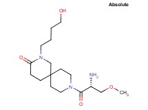 2-(4-hydroxybutyl)-9-(O-methyl-D-seryl)-2,9-diazaspiro[5.5]undecan-3-one hydrochloride
