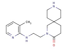 2-{2-[(3-methyl-2-pyridinyl)amino]ethyl}-2,9-diazaspiro[5.5]undecan-3-one dihydrochloride