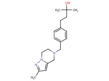 2-methyl-4-{4-[(2-methyl-6,7-dihydropyrazolo[1,5-a]pyrazin-5(4H)-yl)methyl]phenyl}-2-butanol