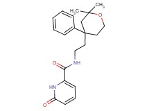 N-[2-(2,2-dimethyl-4-phenyltetrahydro-2H-pyran-4-yl)ethyl]-6-oxo-1,6-dihydropyridine-2-carboxamide