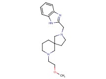 2-(1H-benzimidazol-2-ylmethyl)-7-(2-methoxyethyl)-2,7-diazaspiro[4.5]decane