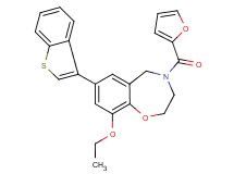 7-(1-benzothien-3-yl)-9-ethoxy-4-(2-furoyl)-2,3,4,5-tetrahydro-1,4-benzoxazepine