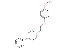 4-{1-[2-(4-methoxyphenoxy)ethyl]piperidin-4-yl}pyridine
