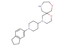 4-[1-(2,3-dihydro-1H-inden-5-yl)piperidin-4-yl]-1,8-dioxa-4,11-diazaspiro[5.6]dodecane