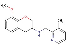 (8-methoxy-3,4-dihydro-2H-chromen-3-yl)[(3-methyl-2-pyridinyl)methyl]amine