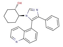 (1S*,2S*)-2-(4-phenyl-5-quinolin-5-yl-1H-imidazol-1-yl)cyclohexanol