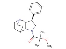 (2R*,3S*,6R*)-5-(2-methoxy-2-methylpropanoyl)-3-phenyl-1,5-diazatricyclo[5.2.2.0~2,6~]undecane
