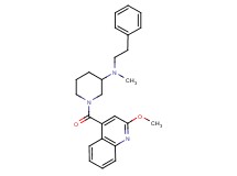 1-[(2-methoxy-4-quinolinyl)carbonyl]-N-methyl-N-(2-phenylethyl)-3-piperidinamine