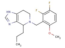 5-(2,3-difluoro-6-methoxybenzyl)-4-propyl-4,5,6,7-tetrahydro-1H-imidazo[4,5-c]pyridine