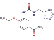 N-(5-acetyl-2-ethoxyphenyl)-N'-(1H-tetrazol-5-ylmethyl)urea