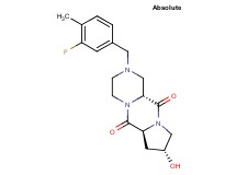 (6aS,8R,11aR)-2-(3-fluoro-4-methylbenzyl)-8-hydroxyoctahydro-6H-pyrazino[1,2-a]pyrrolo[1,2-d]pyrazine-6,11(2H)-dione