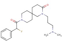 2-[3-(dimethylamino)propyl]-9-[fluoro(phenyl)acetyl]-2,9-diazaspiro[5.5]undecan-3-one