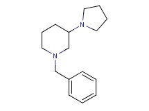 1-benzyl-3-(1-pyrrolidinyl)piperidine