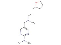 N,N-dimethyl-5-({methyl[3-(tetrahydrofuran-2-yl)propyl]amino}methyl)pyrimidin-2-amine