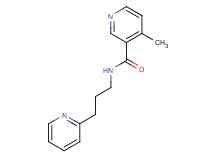 4-methyl-N-[3-(2-pyridinyl)propyl]nicotinamide bis(trifluoroacetate)