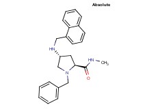 (4R)-1-benzyl-N-methyl-4-[(1-naphthylmethyl)amino]-L-prolinamide