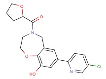 7-(5-chloropyridin-2-yl)-4-(tetrahydrofuran-2-ylcarbonyl)-2,3,4,5-tetrahydro-1,4-benzoxazepin-9-ol