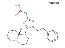 2-[5-[(1R,9aR)-octahydro-2H-quinolizin-1-yl]-1-(2-phenylethyl)-1H-1,2,4-triazol-3-yl]acetamide