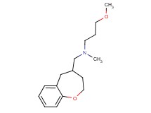 (3-methoxypropyl)methyl(2,3,4,5-tetrahydro-1-benzoxepin-4-ylmethyl)amine