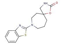8-(1,3-benzothiazol-2-yl)-1-oxa-3,8-diazaspiro[4.6]undecan-2-one