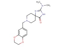 8-(2,3-dihydro-1,4-benzodioxin-6-ylmethyl)-2-(dimethylamino)-1,3,8-triazaspiro[4.5]dec-1-en-4-one