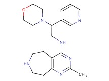 2-methyl-N-(2-morpholin-4-yl-2-pyridin-3-ylethyl)-6,7,8,9-tetrahydro-5H-pyrimido[4,5-d]azepin-4-amine