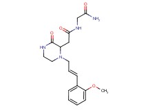 N~2~-({1-[(2E)-3-(2-methoxyphenyl)-2-propen-1-yl]-3-oxo-2-piperazinyl}acetyl)glycinamide