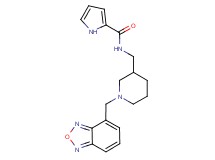 N-{[1-(2,1,3-benzoxadiazol-4-ylmethyl)piperidin-3-yl]methyl}-1H-pyrrole-2-carboxamide