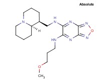N-(3-methoxypropyl)-N'-[(1S,9aR)-octahydro-2H-quinolizin-1-ylmethyl][1,2,5]oxadiazolo[3,4-b]pyrazine-5,6-diamine