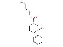 N-butyl-3-methyl-3-phenylpiperidine-1-carboxamide