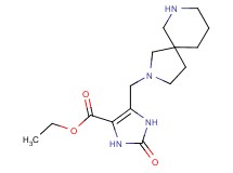 ethyl 5-(2,7-diazaspiro[4.5]dec-2-ylmethyl)-2-oxo-2,3-dihydro-1H-imidazole-4-carboxylate dihydrochloride