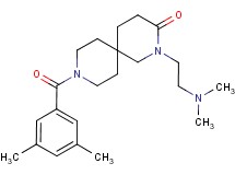 2-[2-(dimethylamino)ethyl]-9-(3,5-dimethylbenzoyl)-2,9-diazaspiro[5.5]undecan-3-one