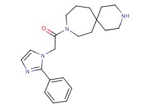9-[(2-phenyl-1H-imidazol-1-yl)acetyl]-3,9-diazaspiro[5.6]dodecane dihydrochloride
