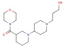 3-[3-(morpholin-4-ylcarbonyl)-1,4'-bipiperidin-1'-yl]propan-1-ol