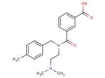 3-{[[2-(dimethylamino)ethyl](4-methylbenzyl)amino]carbonyl}benzoic acid