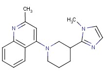2-methyl-4-[3-(1-methyl-1H-imidazol-2-yl)-1-piperidinyl]quinoline