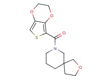 7-(2,3-dihydrothieno[3,4-b][1,4]dioxin-5-ylcarbonyl)-2-oxa-7-azaspiro[4.5]decane