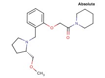 1-[(2-{[(2S)-2-(methoxymethyl)pyrrolidin-1-yl]methyl}phenoxy)acetyl]piperidine