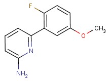 6-(2-fluoro-5-methoxyphenyl)pyridin-2-amine