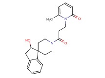 1-[3-(2-hydroxy-2,3-dihydro-1'H-spiro[indene-1,4'-piperidin]-1'-yl)-3-oxopropyl]-6-methyl-2(1H)-pyridinone