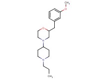 2-(3-methoxybenzyl)-4-(1-propyl-4-piperidinyl)morpholine