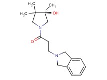 (3R)-1-[3-(1,3-dihydro-2H-isoindol-2-yl)propanoyl]-3,4,4-trimethyl-3-pyrrolidinol